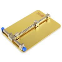 BST - 001C RVS Circuit Board Solderen desoldeer PCB reparatie houder armaturen mobiele telefoon reparatie Tool(Gold)
