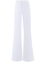 alice + olivia pantalon Dylan à coupe ample - Blanc