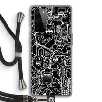 Vexx Black City : OnePlus 9 Pro Transparant Hoesje met koord