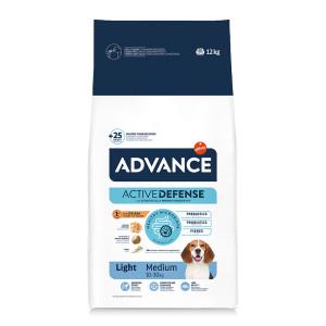 Advance Medium Light met kip hondenvoer 2 x 12 kg