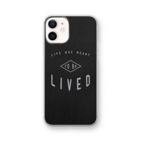 To be lived: iPhone 12 Transparant Hoesje