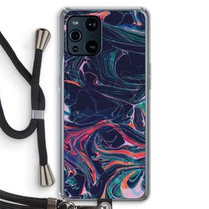 Light Years Beyond: Oppo Find X3 Transparant Hoesje met koord