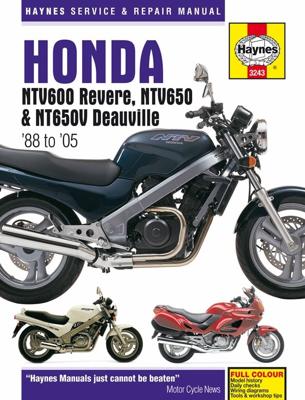 Honda NTV600 Revere, NTV650 & NT650V Deauville (88 - 05) 3243