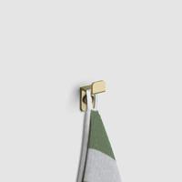 Kledinghaak Clou Fold Goud Geborsteld PVD Kledinghaak Clou Fold Goud Geborsteld PVD