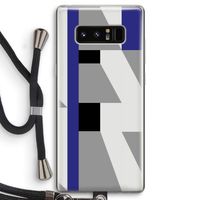 Gestalte 2: Samsung Galaxy Note 8 Transparant Hoesje met koord