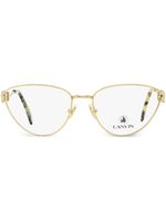 Lanvin lunettes de vue à monture papillon - Or