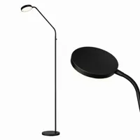 Expo Trading Vloerlamp Duuk oplaadbaar H 166 cm zwart
