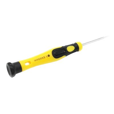 JIAFA JF-611-1.5 sleuf 1.5 GSM reparatie schroevendraaier (geel)