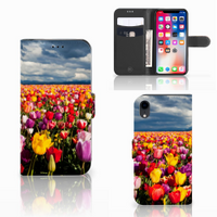 Apple iPhone Xr Hoesje Tulpen - thumbnail