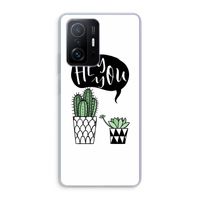 Hey you cactus: Xiaomi 11T Pro Transparant Hoesje