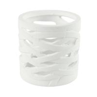 Countryfield theelichthouder redmon s wit 10 cm | 12 stuks