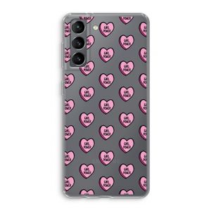 GIRL POWER: Samsung Galaxy S21 Transparant Hoesje