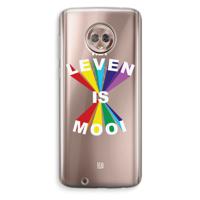 Het Leven Is Mooi: Motorola Moto G6 Transparant Hoesje