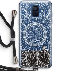 Roses Are Red: Samsung Galaxy A6 (2018) Transparant Hoesje met koord