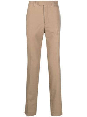 SANDRO pantalon fuselé à taille mi-haute - Tons neutres