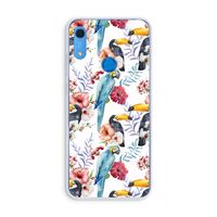Bloemen tukan: Huawei Y6s Transparant Hoesje