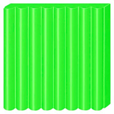 Fimo effect boetseerklei neon groen, 57gr