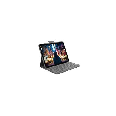 Geïntegreerde toetsenbordbehuizing - LOGITECH - Slim Folio voor iPad 10e generatie - Oxford Grijs