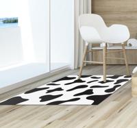 Koeienhuidpatroon Vinyl tapijt met dierenprint