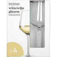 Blokker Piemonte wittewijnglazen - set van 4 - 38 cl - thumbnail