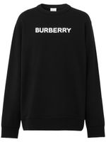 Burberry sweat à logo imprimé - Noir