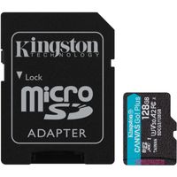 Kingston Technology 128GB microSDXC Canvas Go Plus 170R A2 U3 V30 enkel pakket zonder ADP - thumbnail