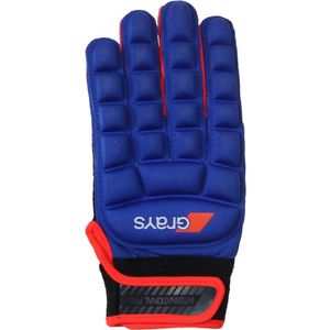 Hockeyhandschoen International Pro Navy Rood