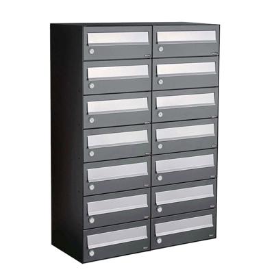 Allux Hive Set 2-Breed, 7-Hoog Antraciet - 40030065_2x7
