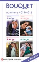 Bouquet e-bundel nummers 4013 - 4016 - Maisey Yates, Dani Collins, Sara Craven, Jennifer Hayward - ebook - thumbnail