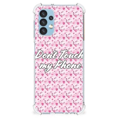 Samsung Galaxy A13 (4G) Anti Shock Case Flowers Pink DTMP Samsung Galaxy A13 (4G) Anti Shock Case Flowers Pink DTMP