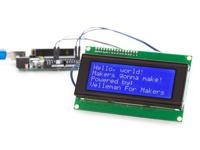 Whadda WPI450 development board accessoire LCD-schildset Blauw, Groen