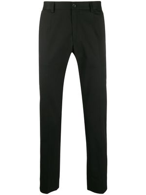 Dolce & Gabbana pantalon de costume en coton stretch - Noir