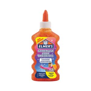 Kinderlijm Elmer&apos;s glitter 177ml oranje