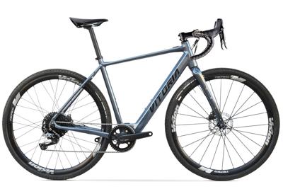 Vitoria e-Nyx Hybrid Gravel Elektrische Fiets - GRX - Grijs Vitoria e-Nyx Hybrid Gravel Elektrische Fiets - GRX - Grijs