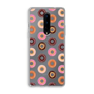 Donuts: OnePlus 8 Transparant Hoesje