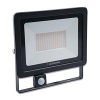 LED-bouwlamp met sensor Cavona 100W warm-wit