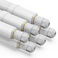 Set van 6 - R-Series Pro - LED TL-armatuur 120cm - IP65 waterdicht - 36 watt - 5040 lumen - 6500K - Koppelbaar - IK07 - Flikkervrij - R-Series Tri-Proof - 2 jaar garantie