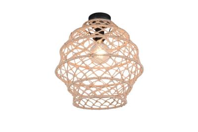 Trio Rotan plafondlampHive Ø 38,5cm - R61681036