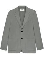 AMI Paris blazer à simple boutonnage - Gris