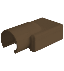 Canalit CS25 V16 B verloopmof 25X13 Systeem 25 bruin