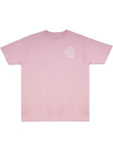 Anti Social Social Club t-shirt Kkoch - Rose