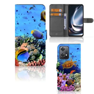 OnePlus Nord CE 2 Lite | Telefoonhoesje | Met pasjeshouder | Vissen