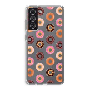 Donuts: Samsung Galaxy S21 FE Transparant Hoesje
