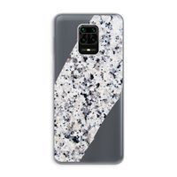 Gespikkelde marmer: Xiaomi Redmi Note 9 Pro Transparant Hoesje
