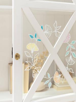 Sjablonen voor ramen met krijtmarkers BLOOM & GROW Premium folia meerkleurig