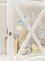 Sjablonen voor ramen met krijtmarkers BLOOM & GROW Premium folia meerkleurig