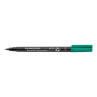 Viltstift staedtler ohp lumo sf 313 perm groen | 10 stuks