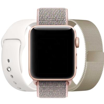 Apple Watch Voordeelbundel - Rosa - 38, 40, 41 & 42mm - ML Apple Watch Voordeelbundel - Rosa - 38, 40, 41 & 42mm - ML