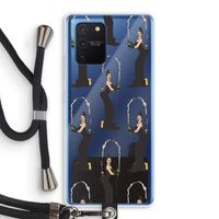 Pop Some Kim: Samsung Galaxy Note 10 Lite Transparant Hoesje met koord