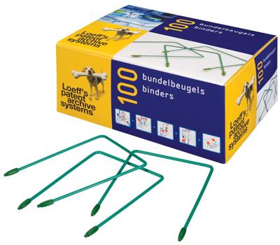 Loeff&apos;s bundelbeugel Lengte: 180 mm, doos van 100 stuks